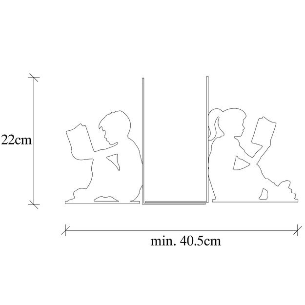 Kitap tutucu 10 - White 4