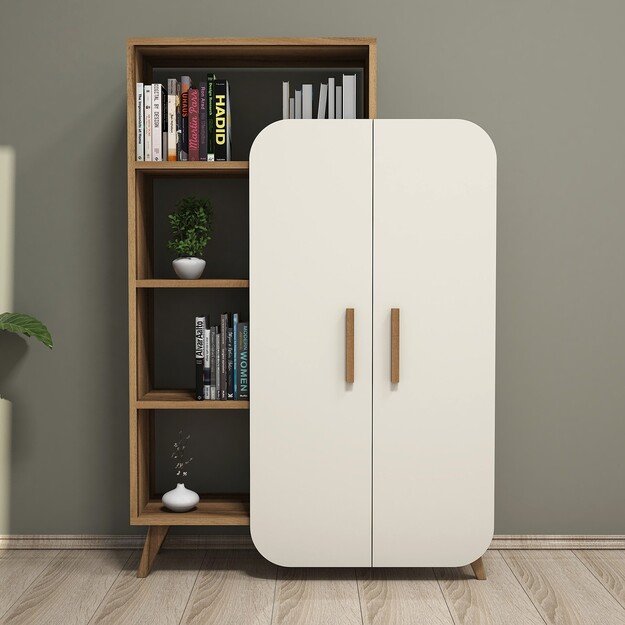 Form - Walnut, Cream 2