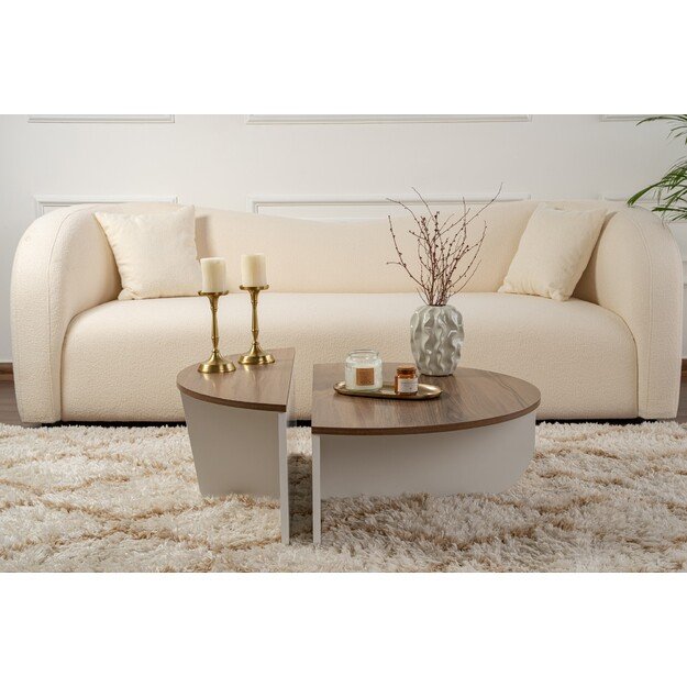 Orion - Walnut, White 2