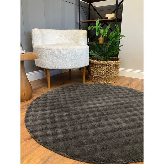 Puffy Bubble Yuvarlak - Anthracite 3