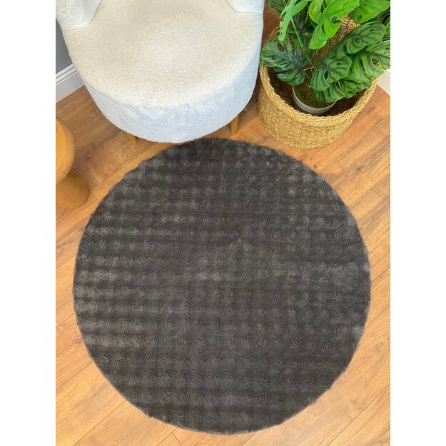 Puffy Bubble Yuvarlak - Anthracite 1