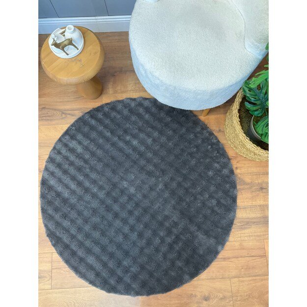 Puffy Bubble Yuvarlak - Anthracite 2