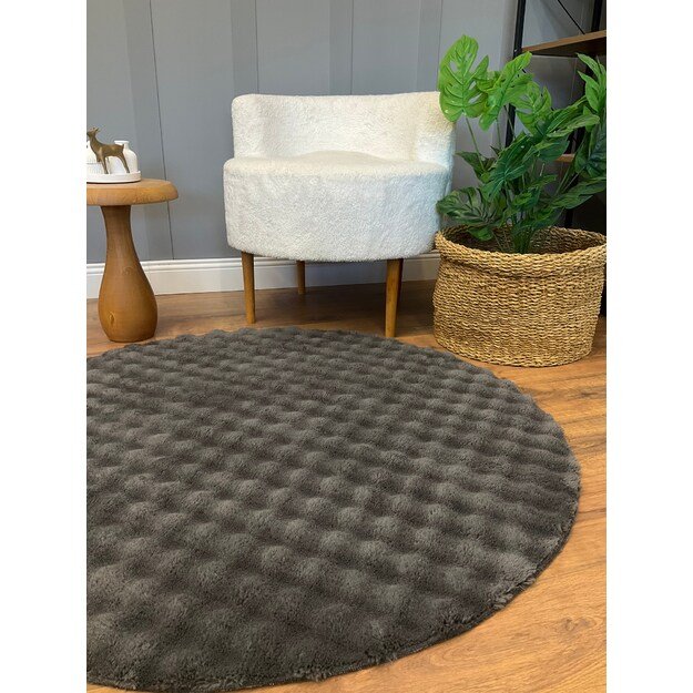 Puffy Bubble Yuvarlak - Anthracite 4