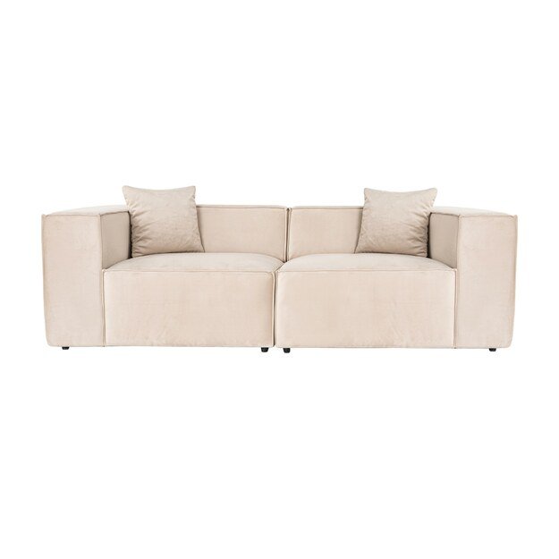 Lora 2 Seater - Cream 1