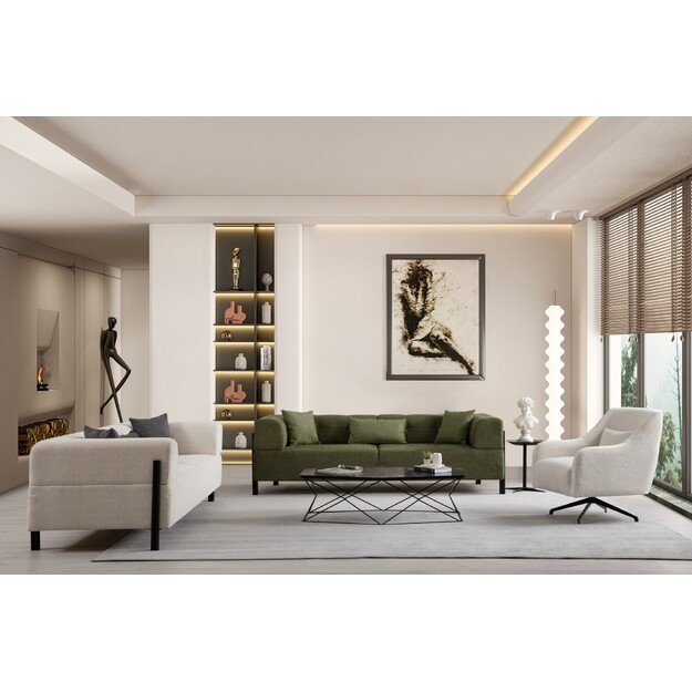 Gio 3 Seater - Green 2