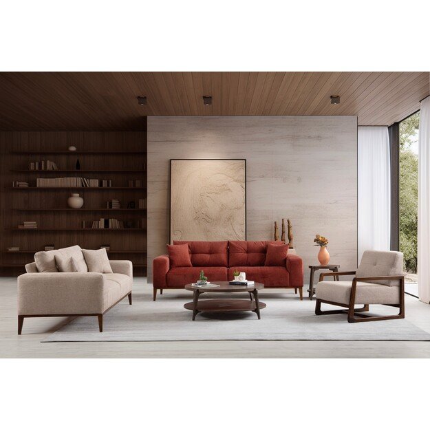 Sinor 3 Seater - Beige 2