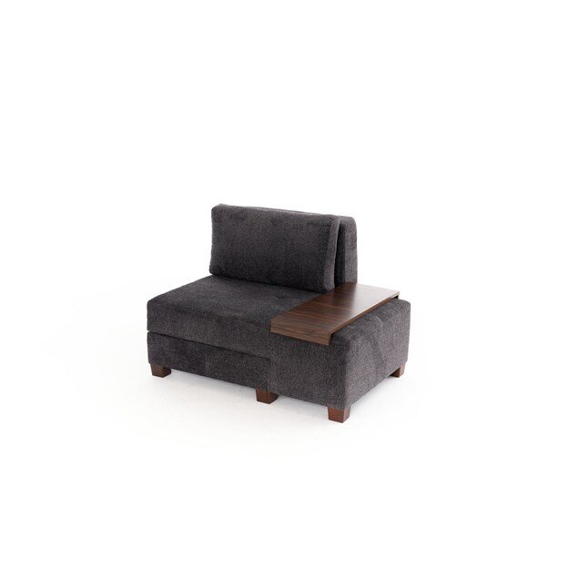 Perenna Chenille Right - Anthracite 4