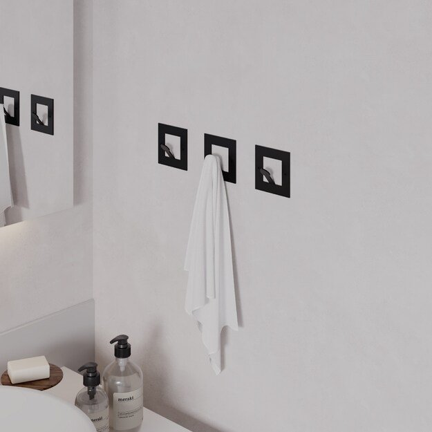 Kaly Metal Square Hanger - Black 2