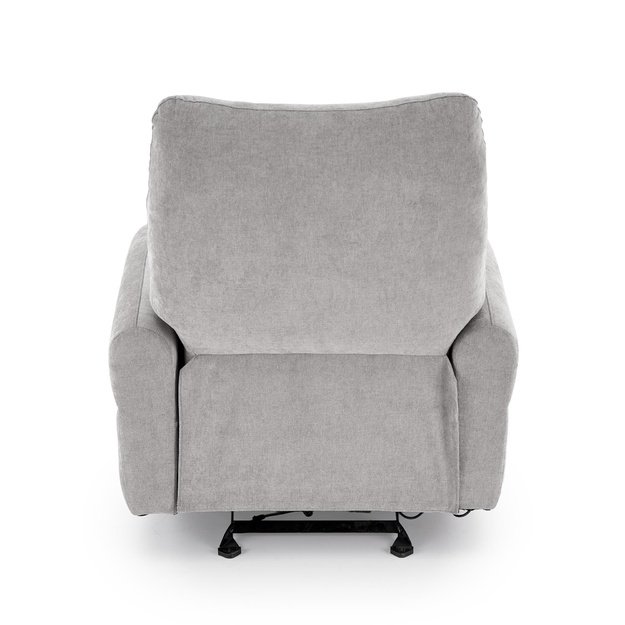 SAXON electric recliner with rocking, grey