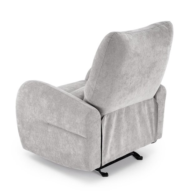 SAXON electric recliner with rocking, grey