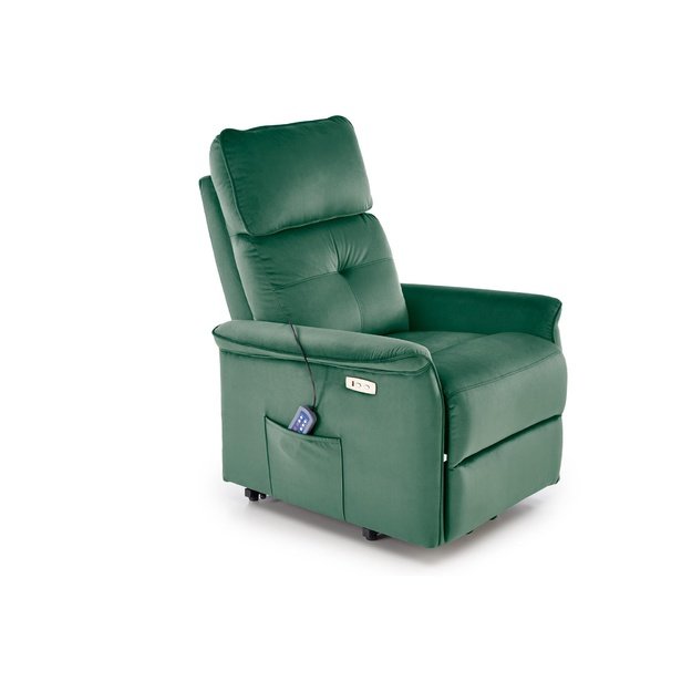 SEMIR 2 leisure chair, dark green