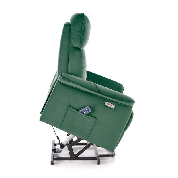 SEMIR 2 leisure chair, dark green
