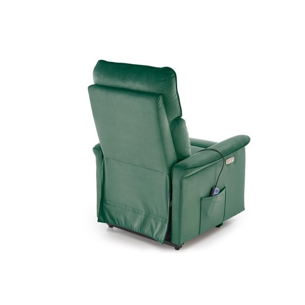 SEMIR 2 leisure chair, dark green