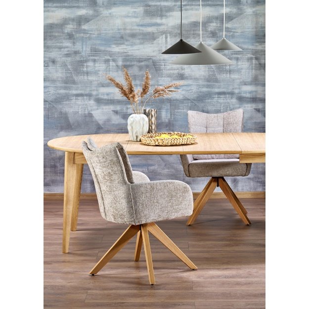 MAGNUS extension table matt natural oak