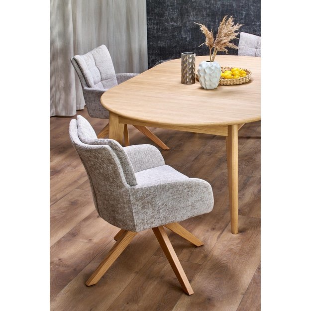 MAGNUS extension table matt natural oak