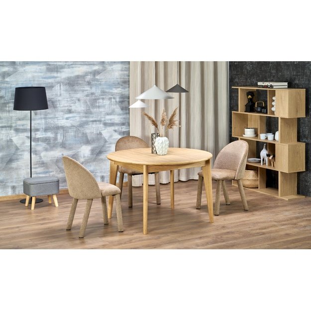 MAGNUS extension table matt natural oak