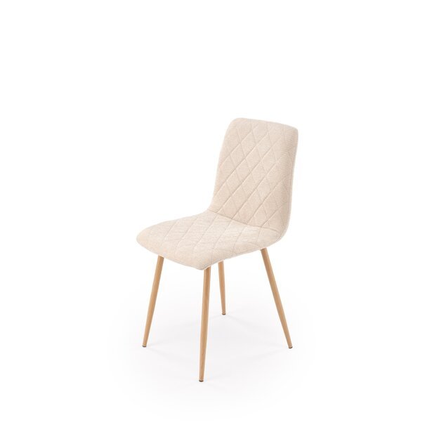K525 WDF chair beige / natural