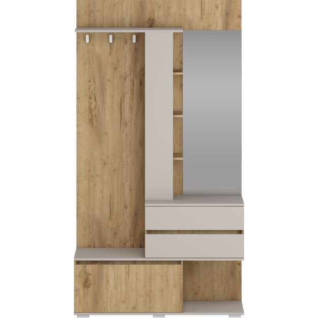 BAFRA hall, golden oak / cashmere