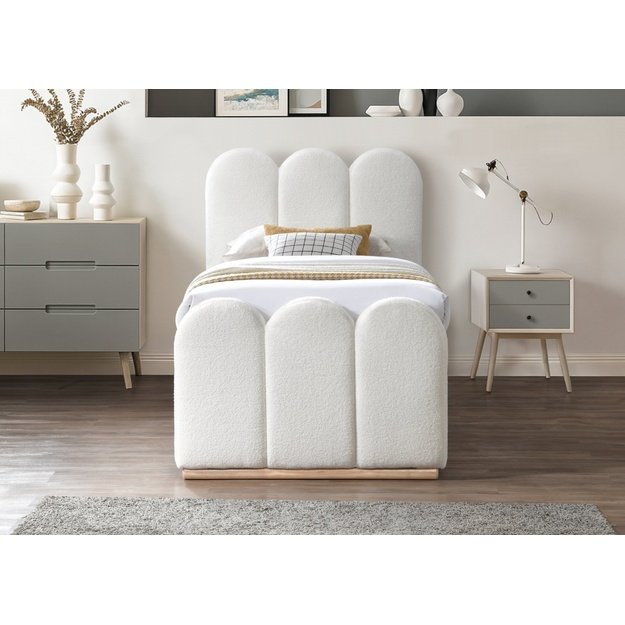 MACARENA double bed with pull-out bottom mattress space, 