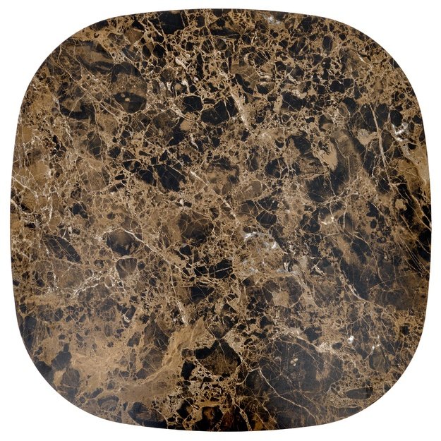CORDINA c.table brown marble / brown