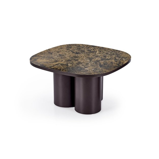 CORDINA c.table brown marble / brown