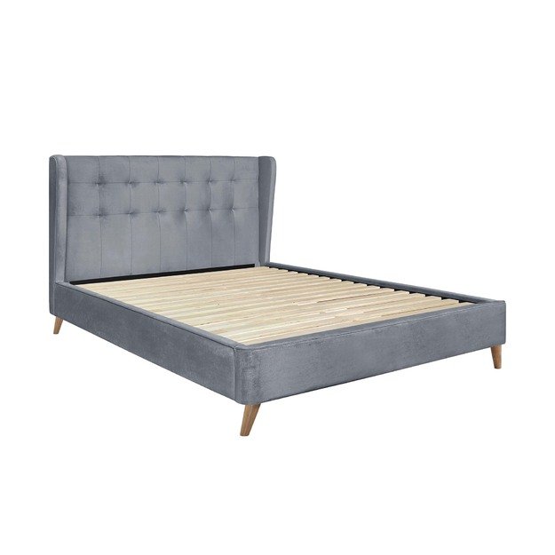ESTELLA  160 cm bed grey