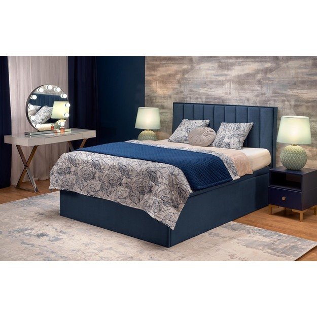 ASENTO 160 bed, dark blue -ELEMENT #13 4