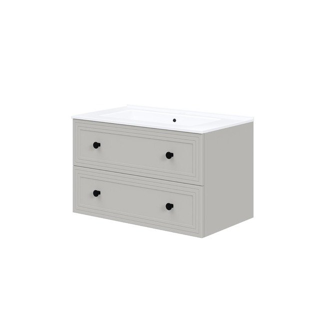 sink cabinet, TORETO SU-80, cashmere matt 1