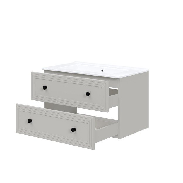 sink cabinet, TORETO SU-80, cashmere matt 2