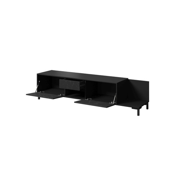 MARMO TV STAND RTV 2D1S1K black 2