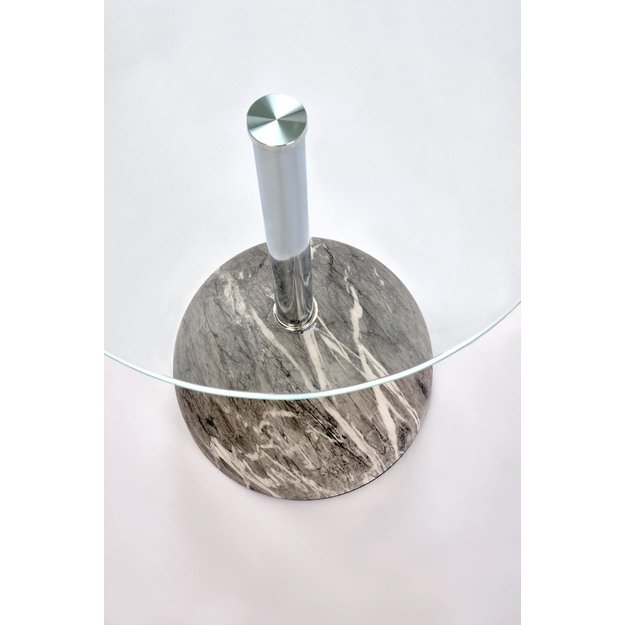 ARIANA c.table, grey marble / transparent 3