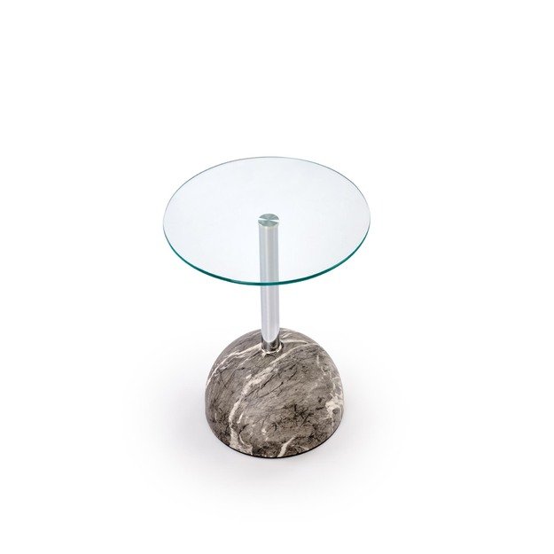 ARIANA c.table, grey marble / transparent 5