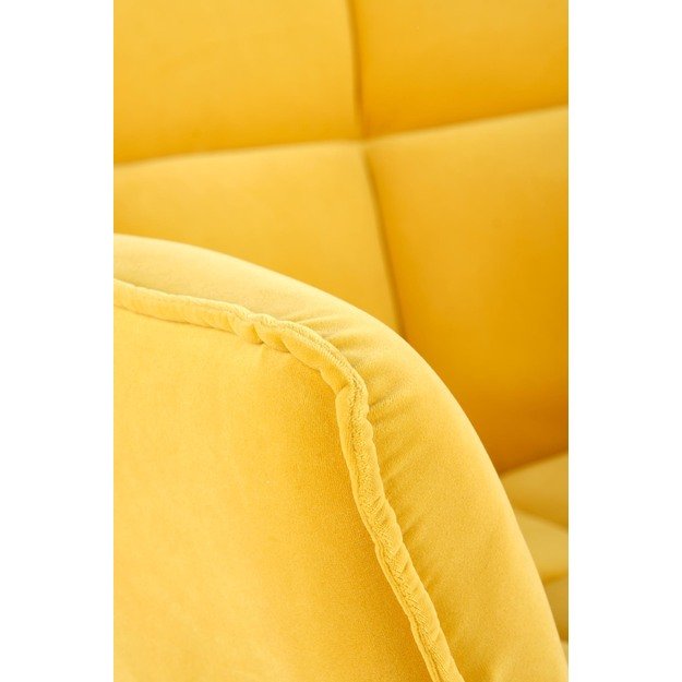 BELTON leisure chair color: yellow 15