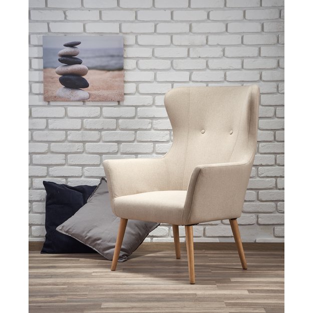 COTTO leisure chair, color: beige