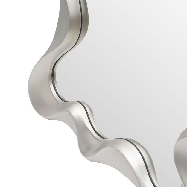 DECO wall mirror, antique silver 4