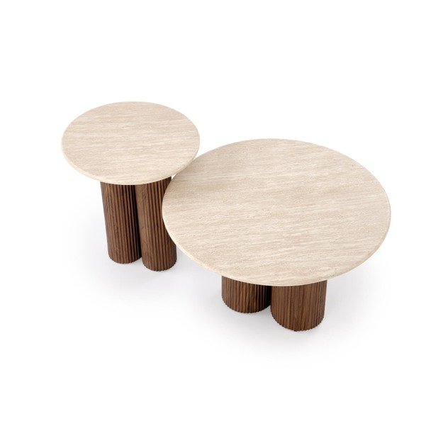 DOROTEA_S  c.table travertine / walnut 6