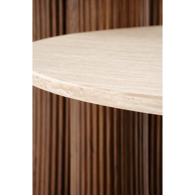 DOROTEA_S  c.table travertine / walnut 2