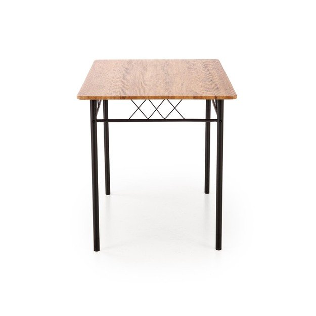 FAUST set + 4 chairs color: natural oak / black 4