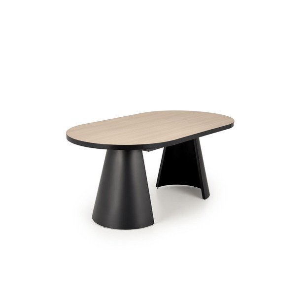 GIACOMO table natural/black 8
