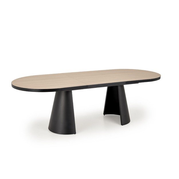 GIACOMO table natural/black 7
