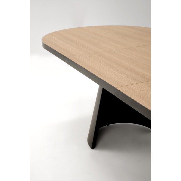 GIACOMO table natural/black 2