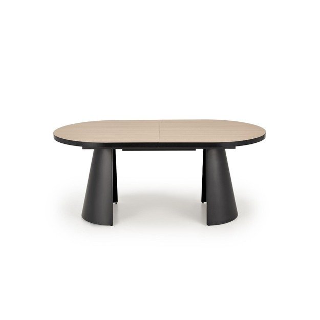GIACOMO table natural/black 6