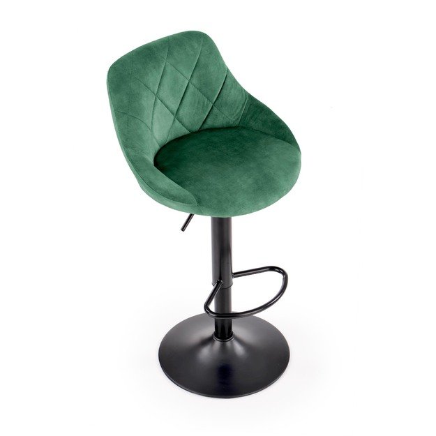 H101 bar stool dark green 7
