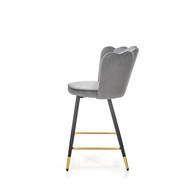H106 bar stool, color: grey 9