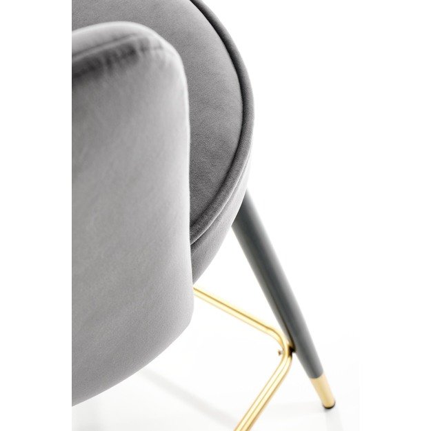 H106 bar stool, color: grey 5