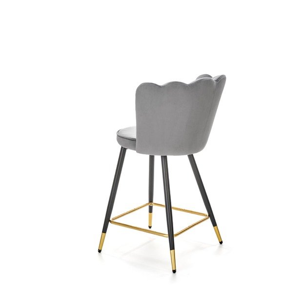 H106 bar stool, color: grey 10