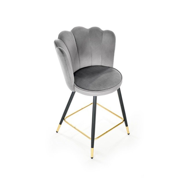 H106 bar stool, color: grey 7