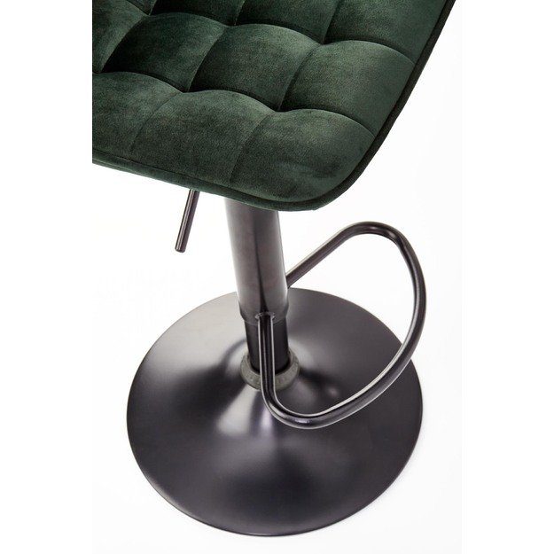 H95 bar stool, color: dark green 16