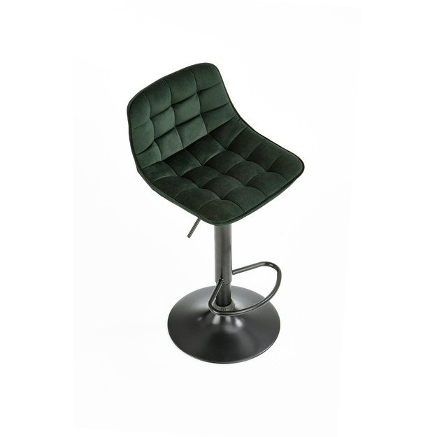 H95 bar stool, color: dark green 20