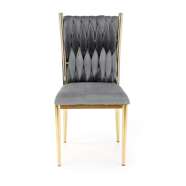 K436 chair color: grey / gold 5